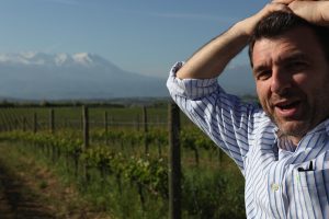Stefano de Fermo in vigna